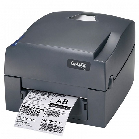 Принтер этикеток GODEX G500UES (термо/ТТ, 203dpi, USB, RS232, Ethernet)